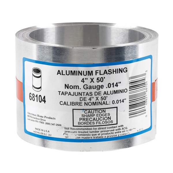 Amerimax Home Products FLASHING ALUM STD 4""X50' 68104